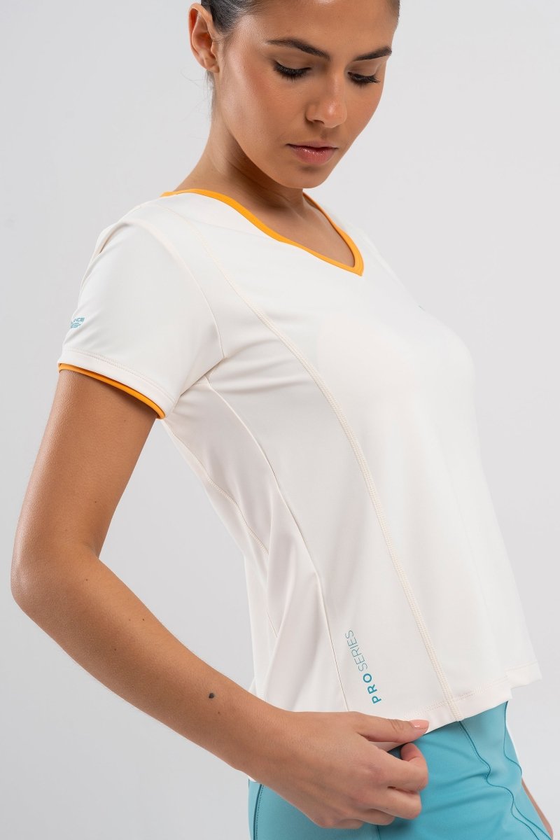 Camiseta mujer PRO vainilla hielo