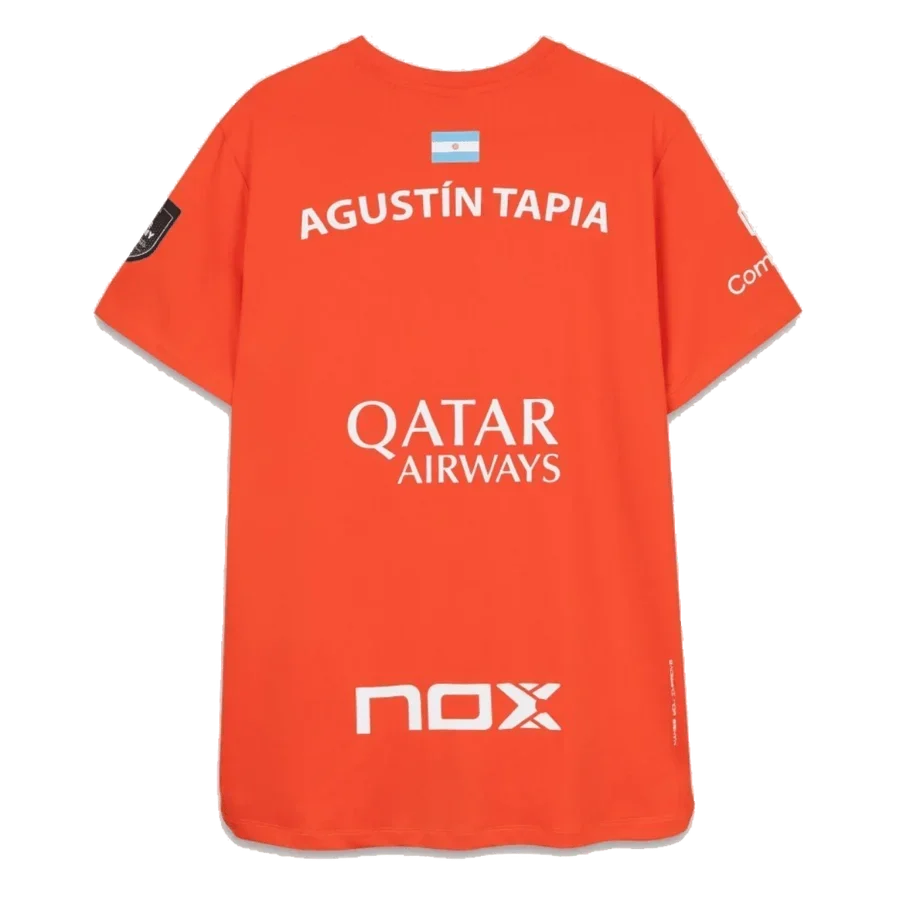 Camiseta Sponsors AT10 Rojo de Agustín Tapia 2026