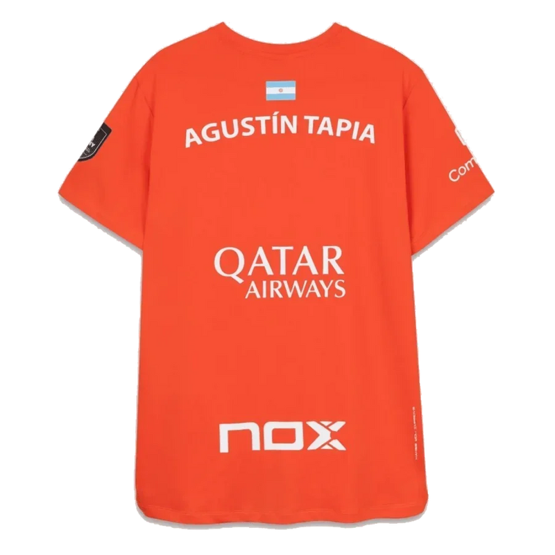 Camiseta Sponsors AT10 Rojo de Agustín Tapia 2026