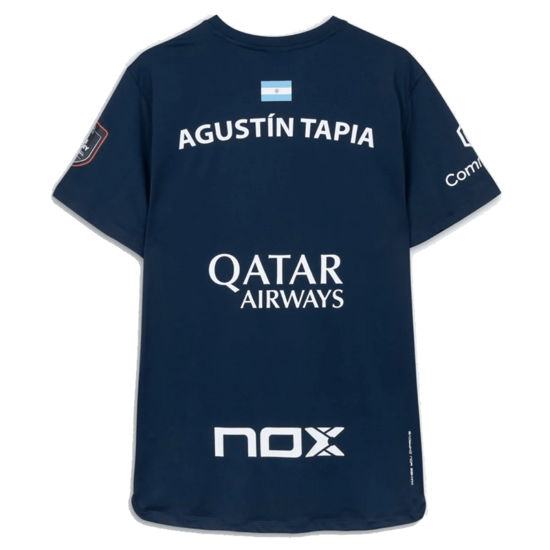 Camiseta Sponsors AT10 Azul Oscuro de Agustín Tapia 2026
