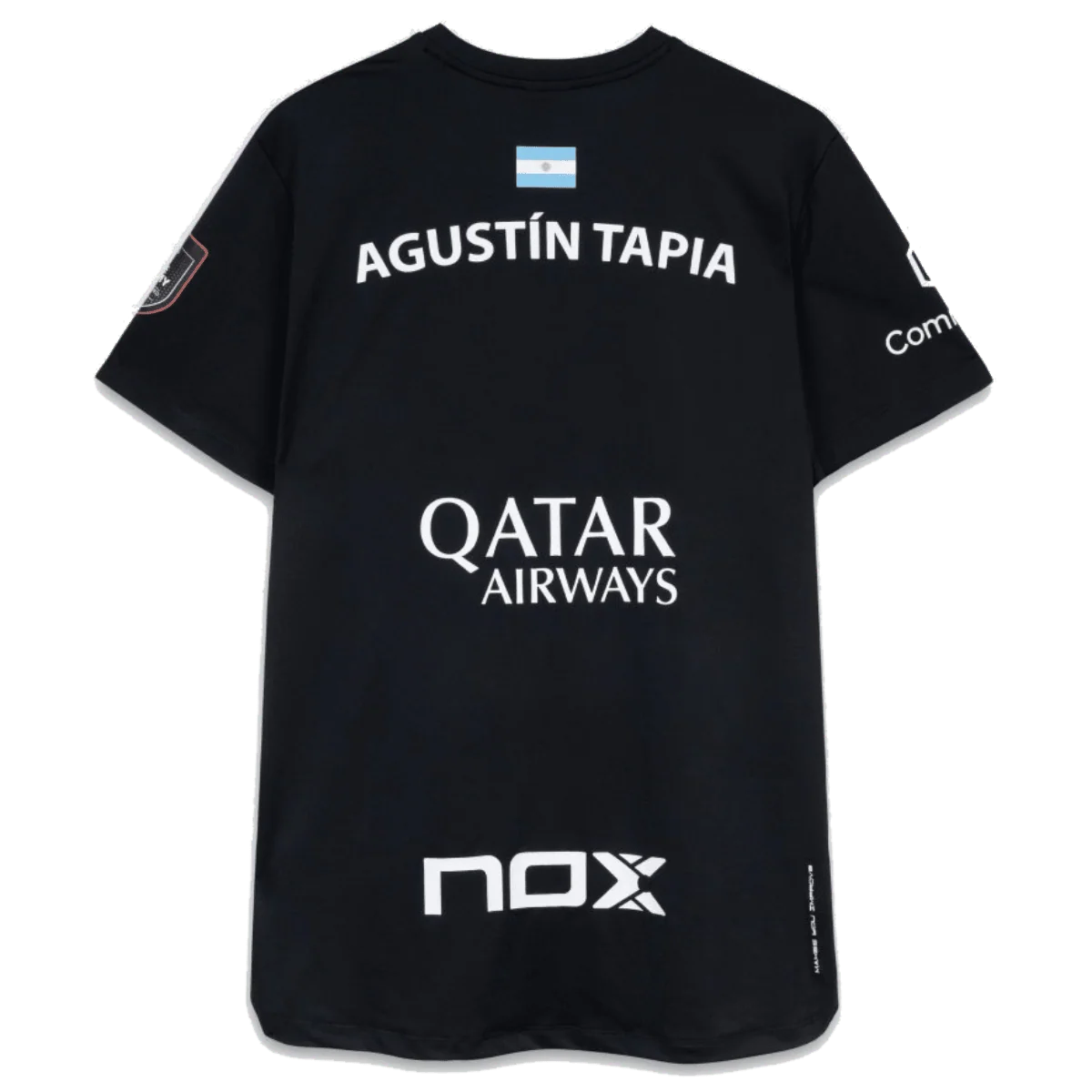 Camiseta Sponsors AT10 Negro de Agustín Tapia 2026
