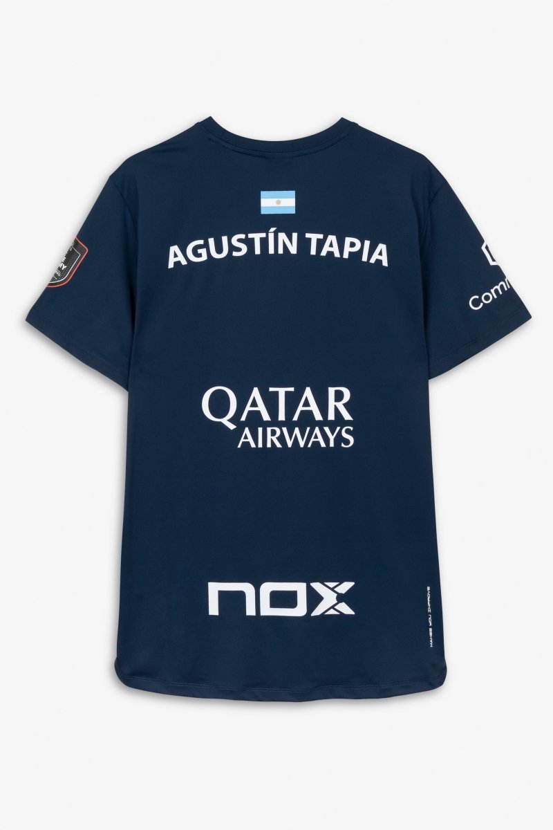 Camiseta Sponsors AT10 Azul Oscuro de Agustín Tapia 2026