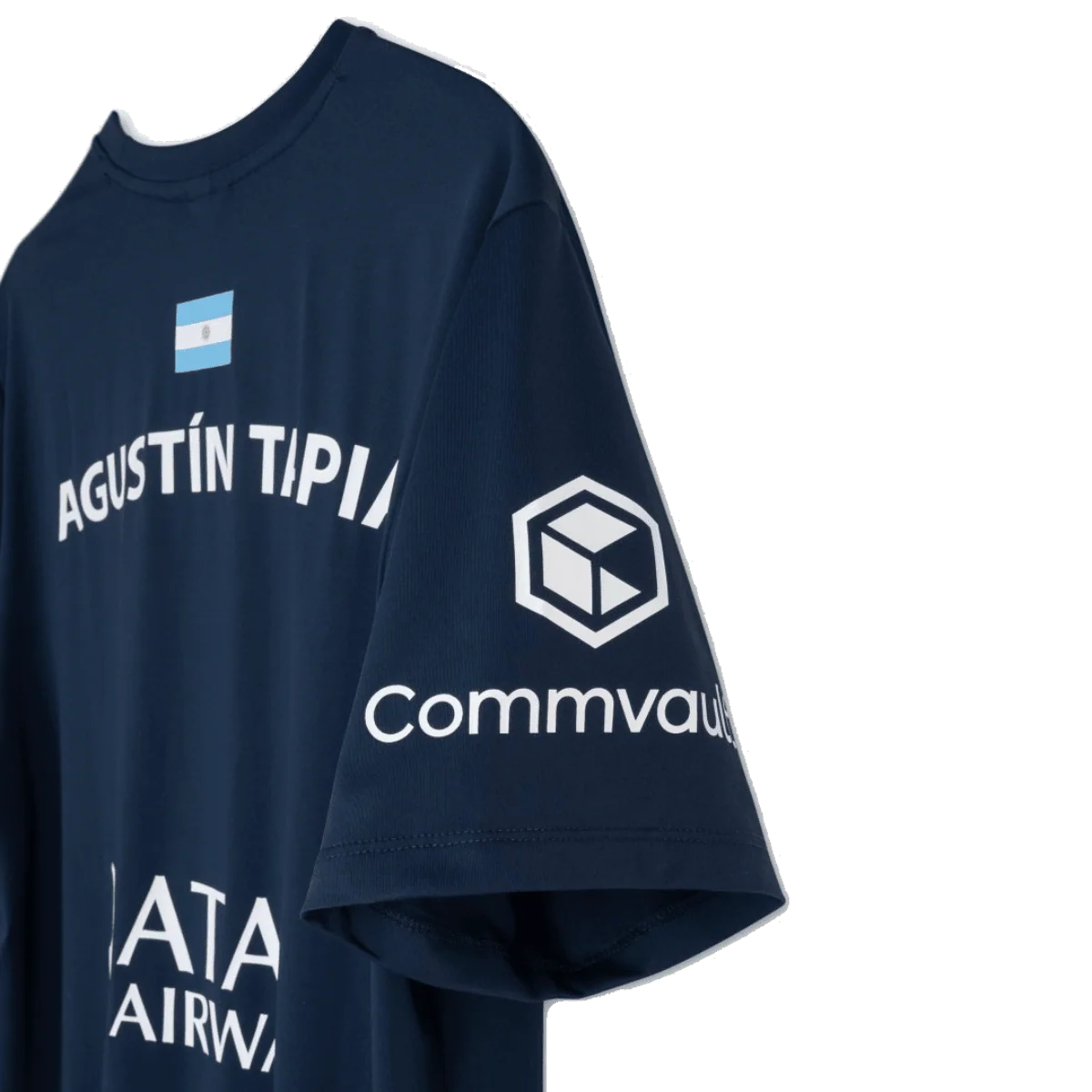 Camiseta Sponsors AT10 Azul Oscuro de Agustín Tapia 2026