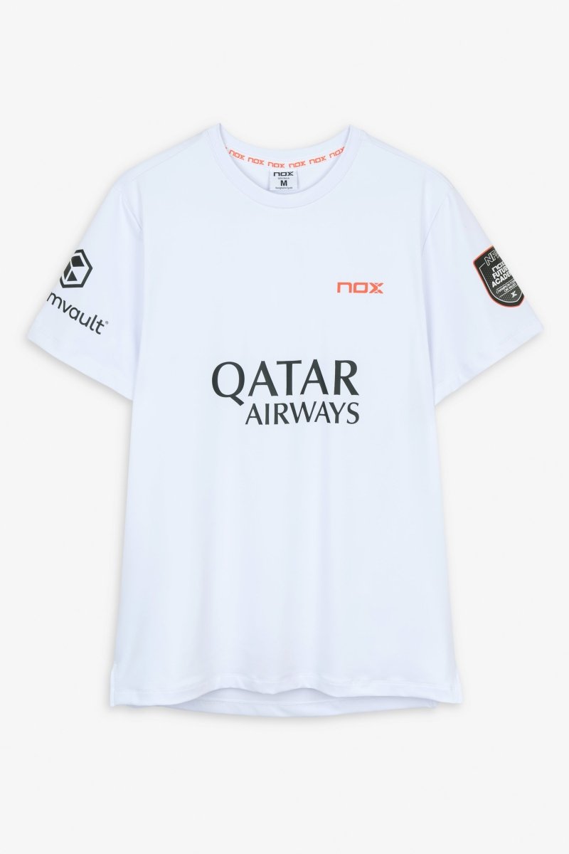 Camiseta Sponsors AT10 Blanco de Agustín Tapia 2026
