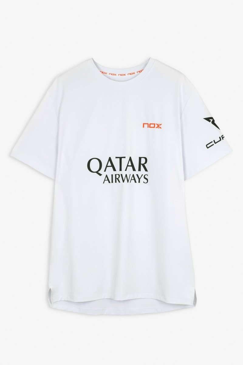 Camiseta Sponsors AT10 Blanco de Agustín Tapia