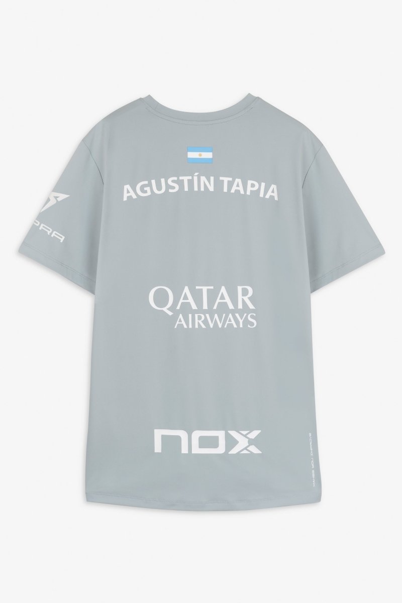 Camiseta Sponsors AT10 Gris de Agustín Tapia