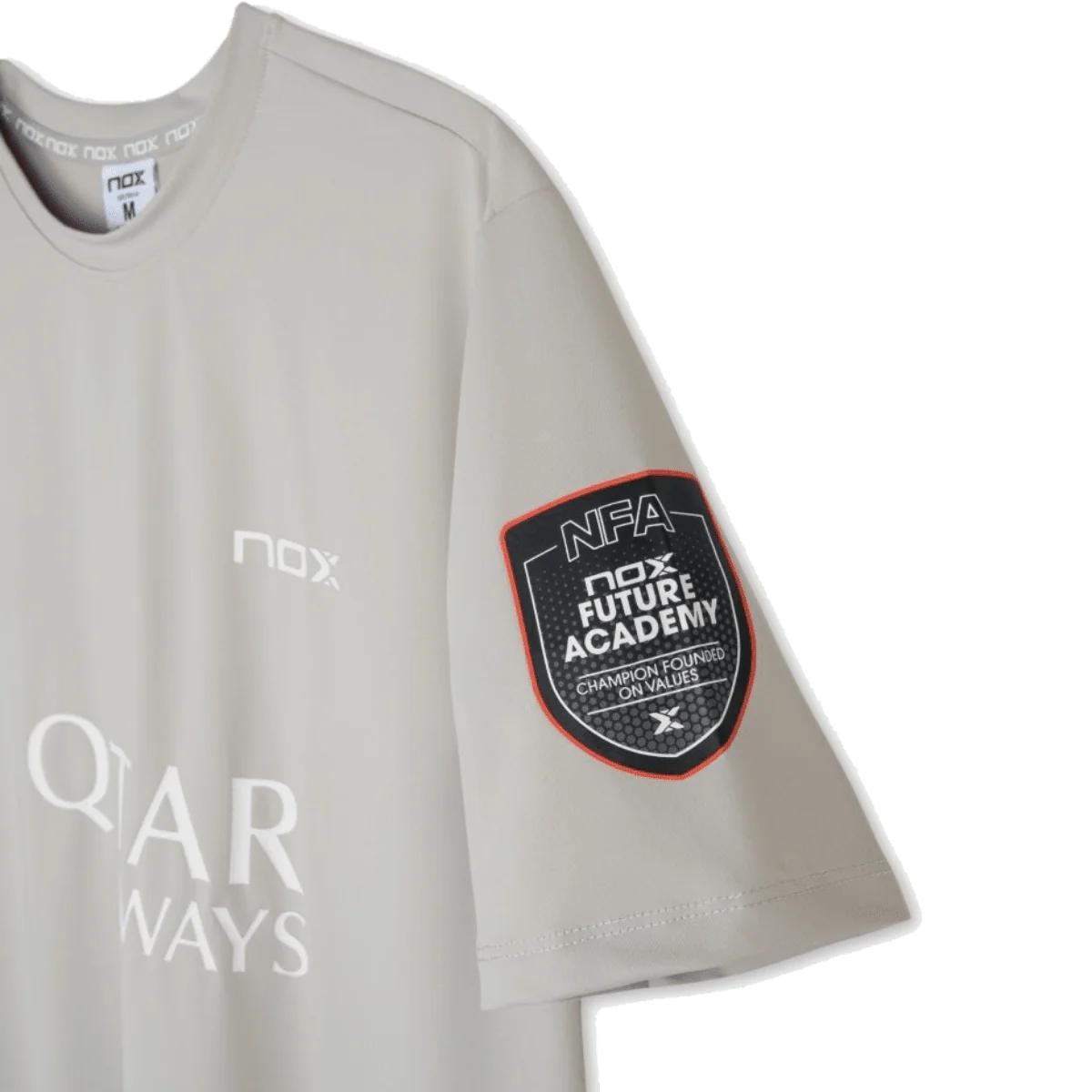 Camiseta Sponsors AT10 Gris Suave de Agustín Tapia 2026