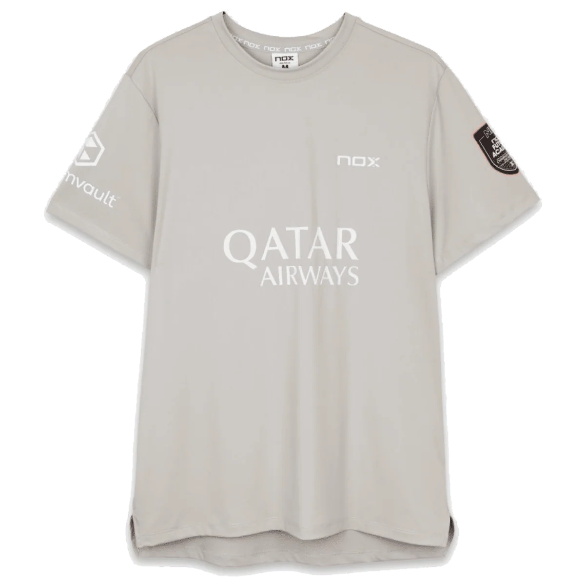 Camiseta Sponsors AT10 Gris Suave de Agustín Tapia 2026