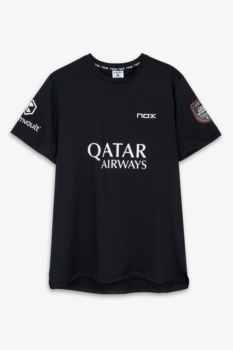 Camiseta Sponsors AT10 Negro de Agustín Tapia 2026