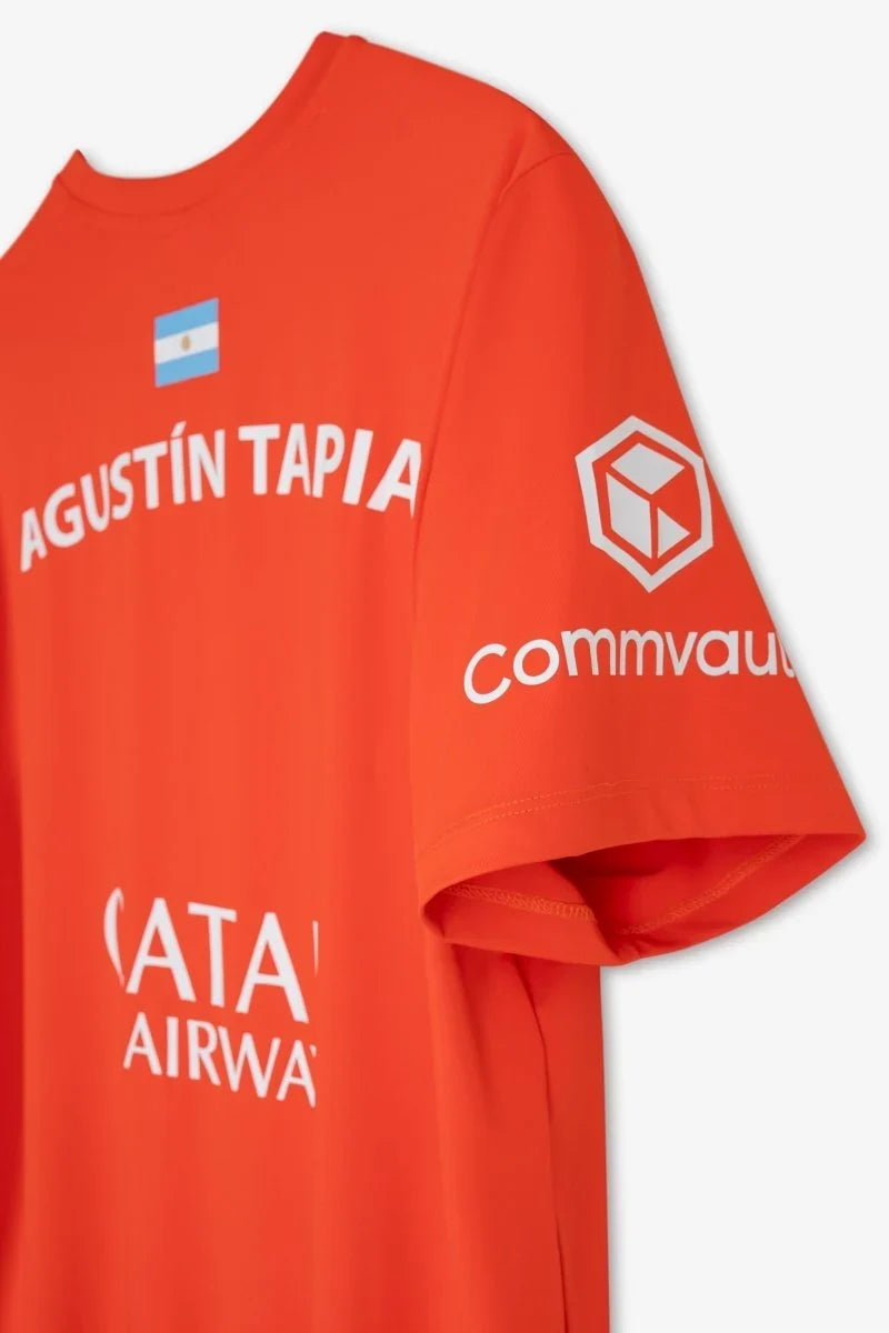 Camiseta Sponsors AT10 Rojo de Agustín Tapia 2026