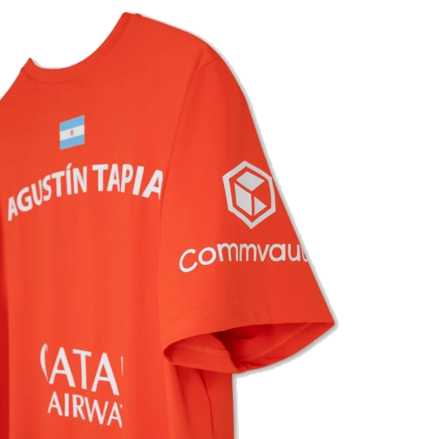 Camiseta Sponsors AT10 Rojo de Agustín Tapia 2026