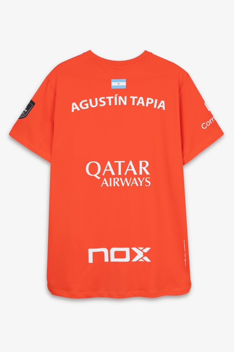 Camiseta Sponsors AT10 Rojo de Agustín Tapia 2026