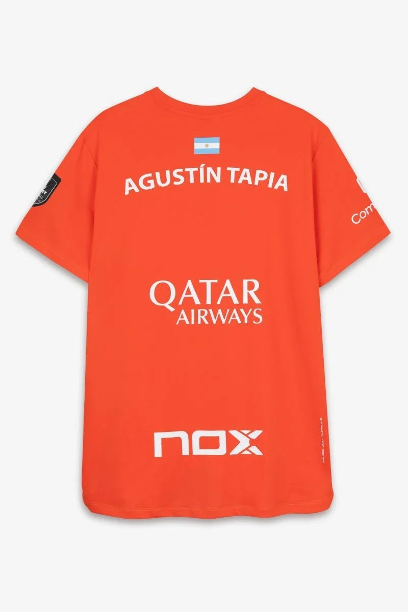 Camiseta Sponsors AT10 Rojo de Agustín Tapia 2026