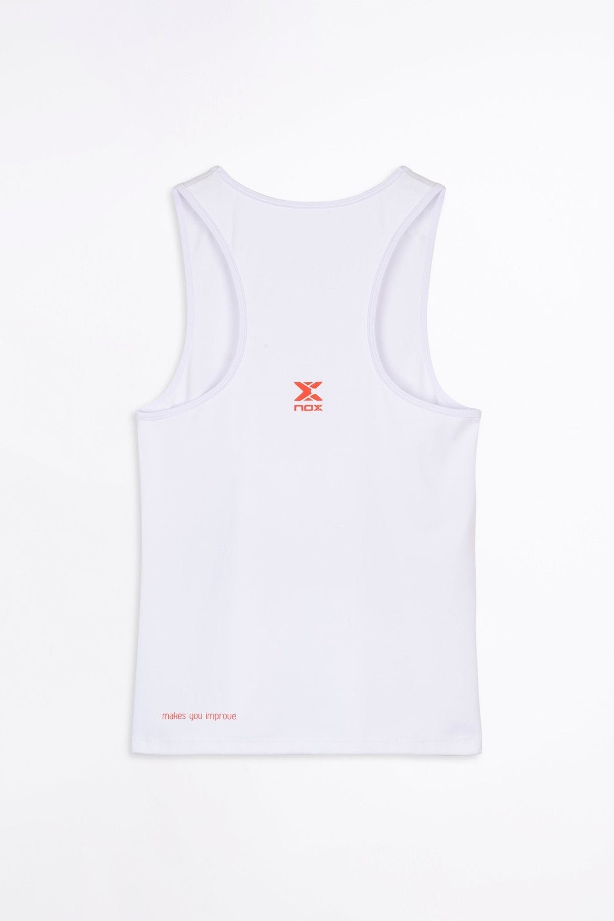 Camiseta tirantes mujer TEAM blanco