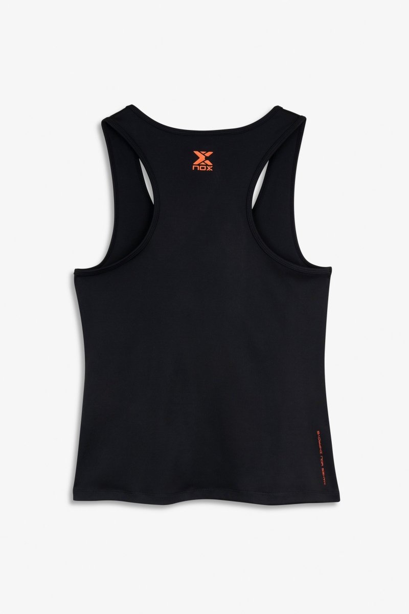 Camiseta Tirantes Mujer TEAM Negro