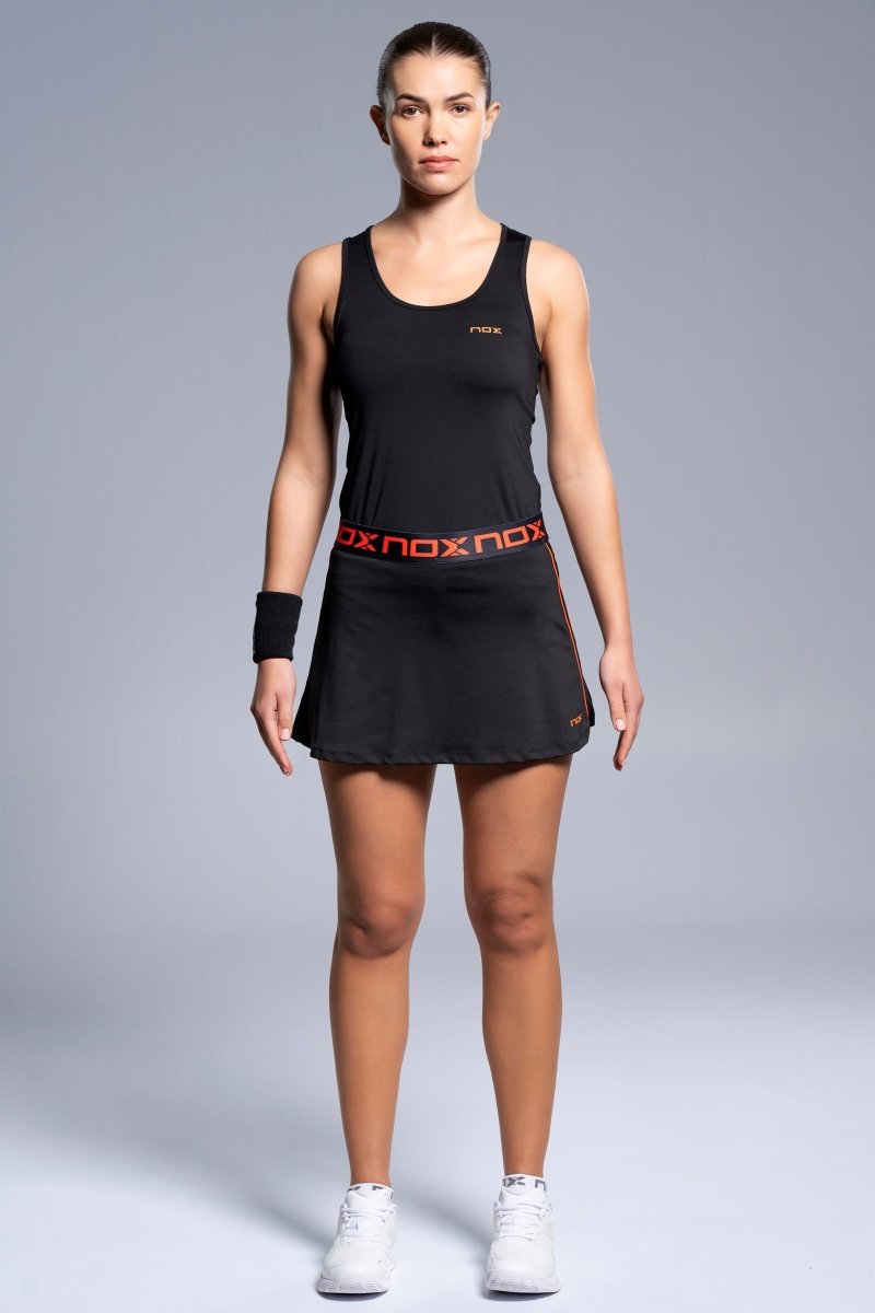 Camiseta Tirantes Mujer TEAM Negro