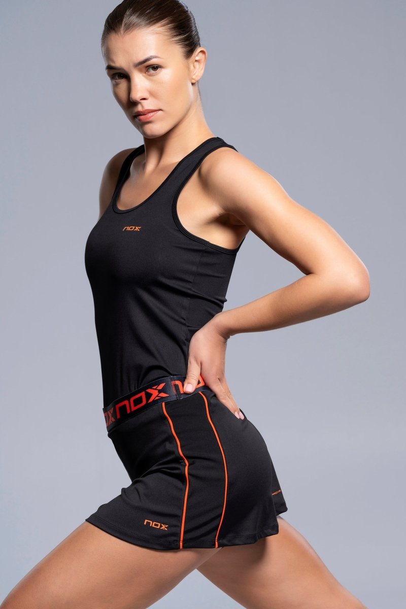 Camiseta Tirantes Mujer TEAM Negro