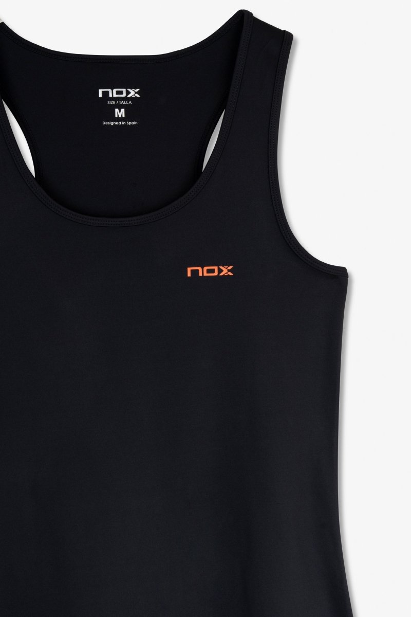 Camiseta Tirantes Mujer TEAM Negro