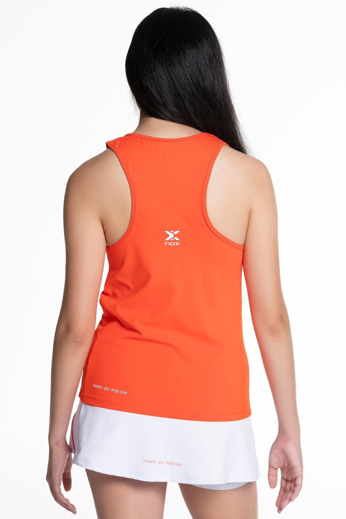 Camiseta tirantes mujer TEAM rojo