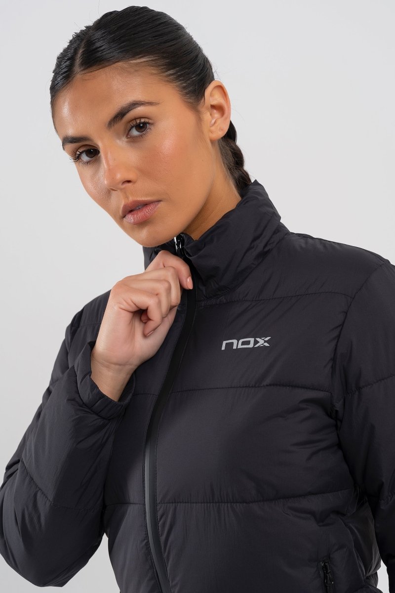 Chaqueta acolchada mujer TEAM negro