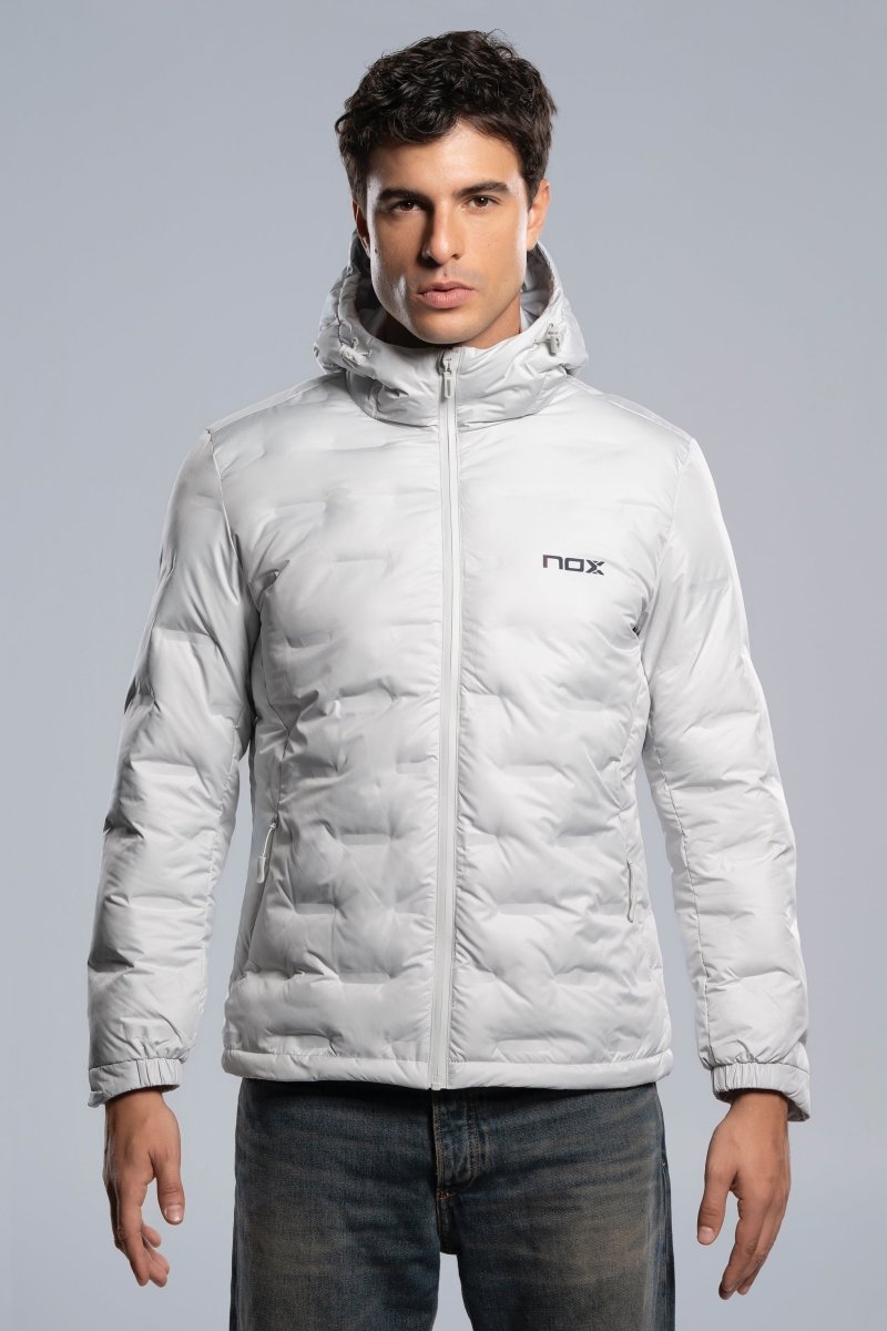 Chaqueta acolchada TEAM gris para hombre