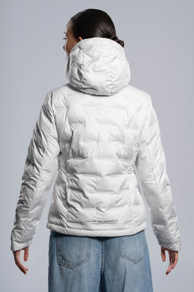 Chaqueta acolchada TEAM gris para mujer