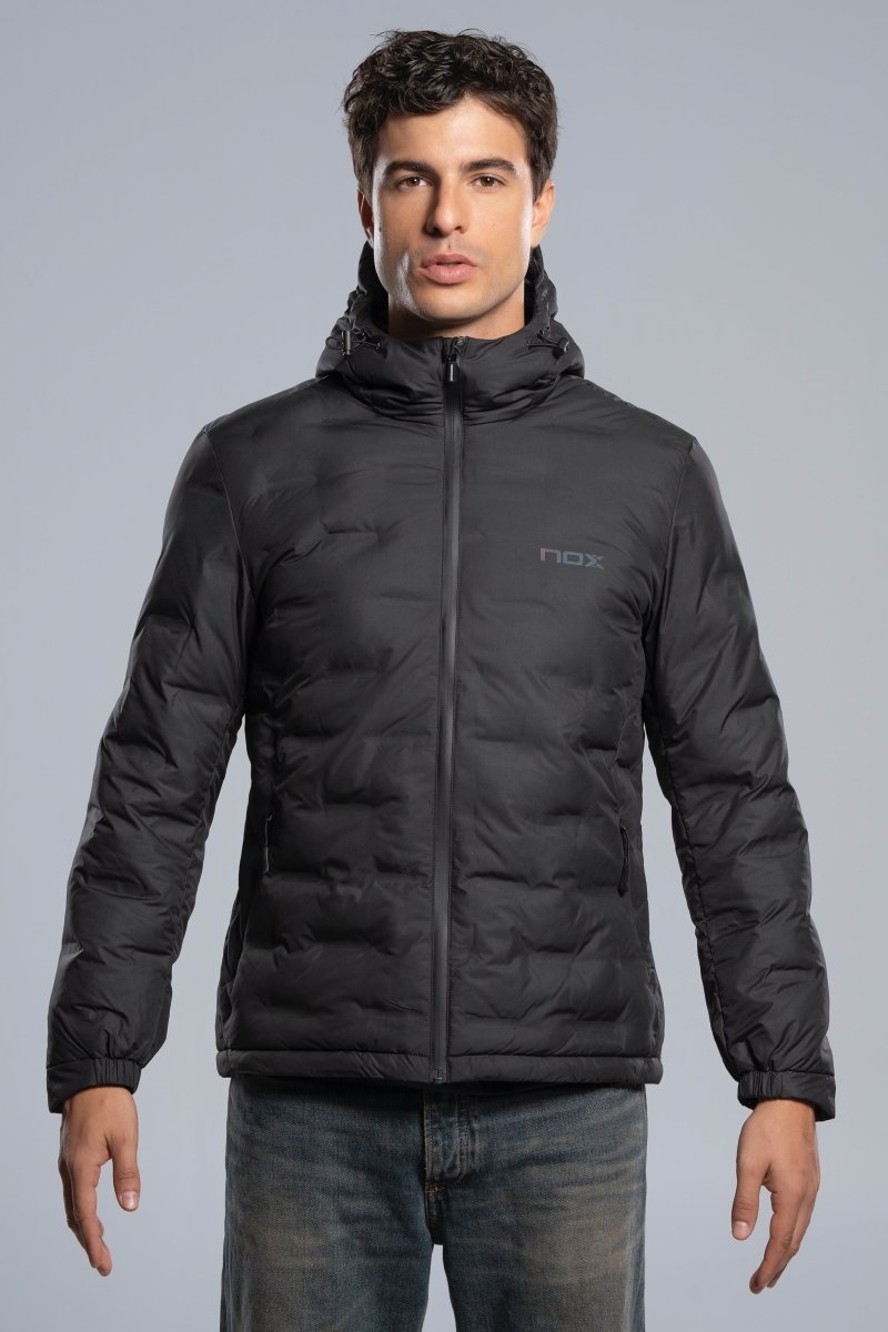 Chaqueta acolchada TEAM negro para hombre