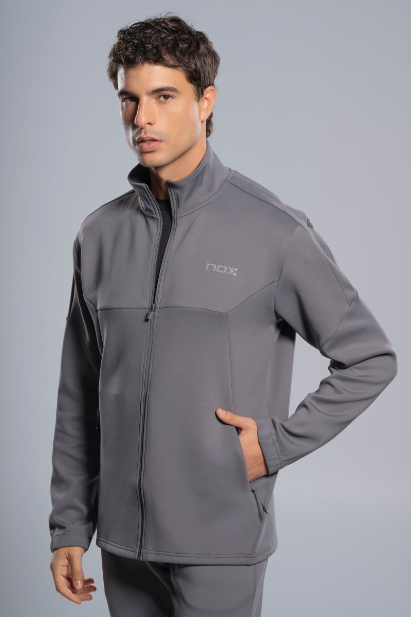Chaqueta Deportiva hombre TEAM gris luna
