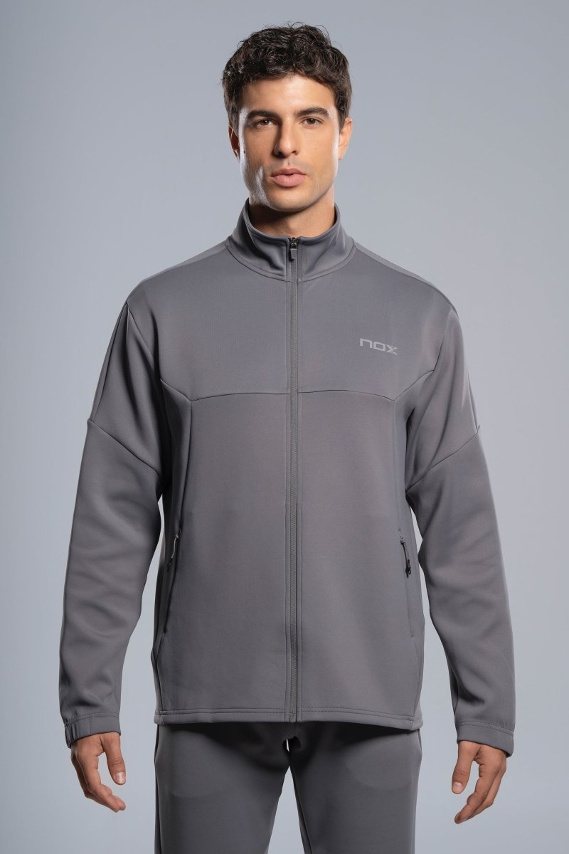 Chaqueta Deportiva hombre TEAM gris luna
