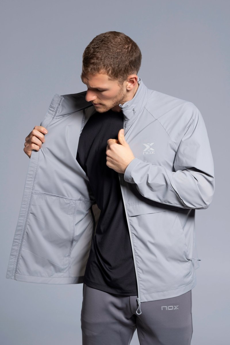 Cortavientos Ligero Hombre Light Grey