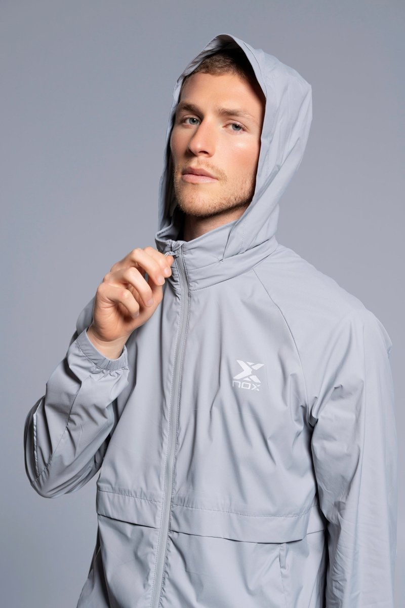 Cortavientos Ligero Hombre Light Grey