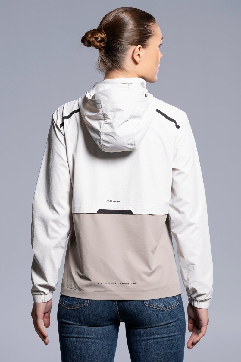 Cortavientos Mujer White Cloud/Cobblestone