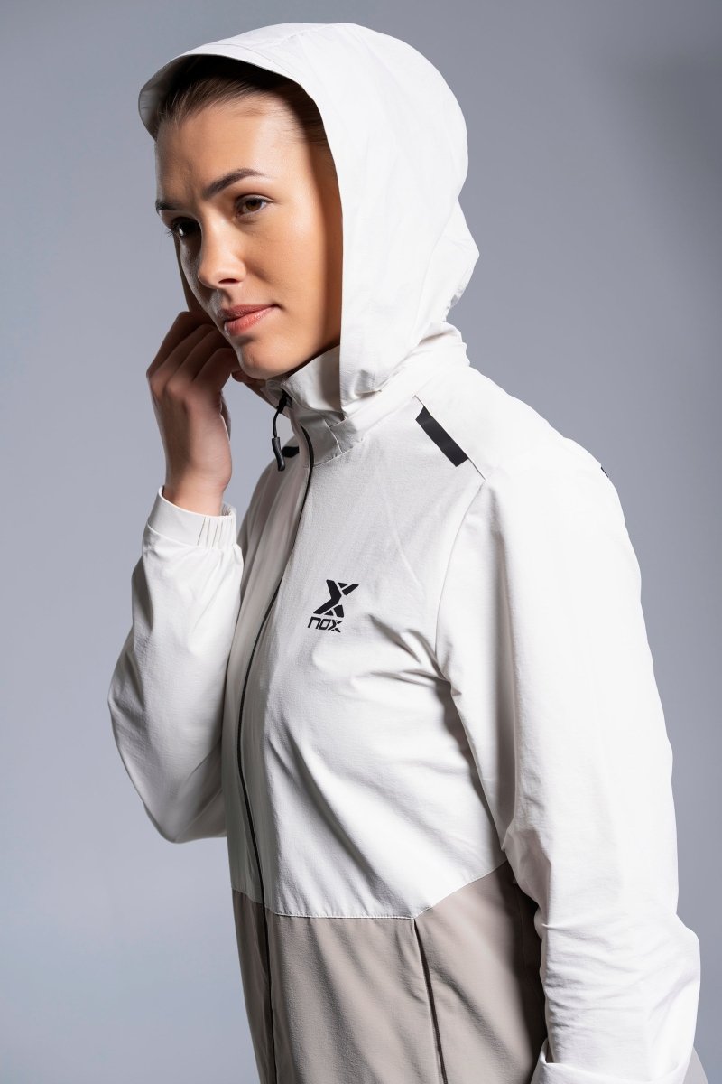 Cortavientos Mujer White Cloud/Cobblestone
