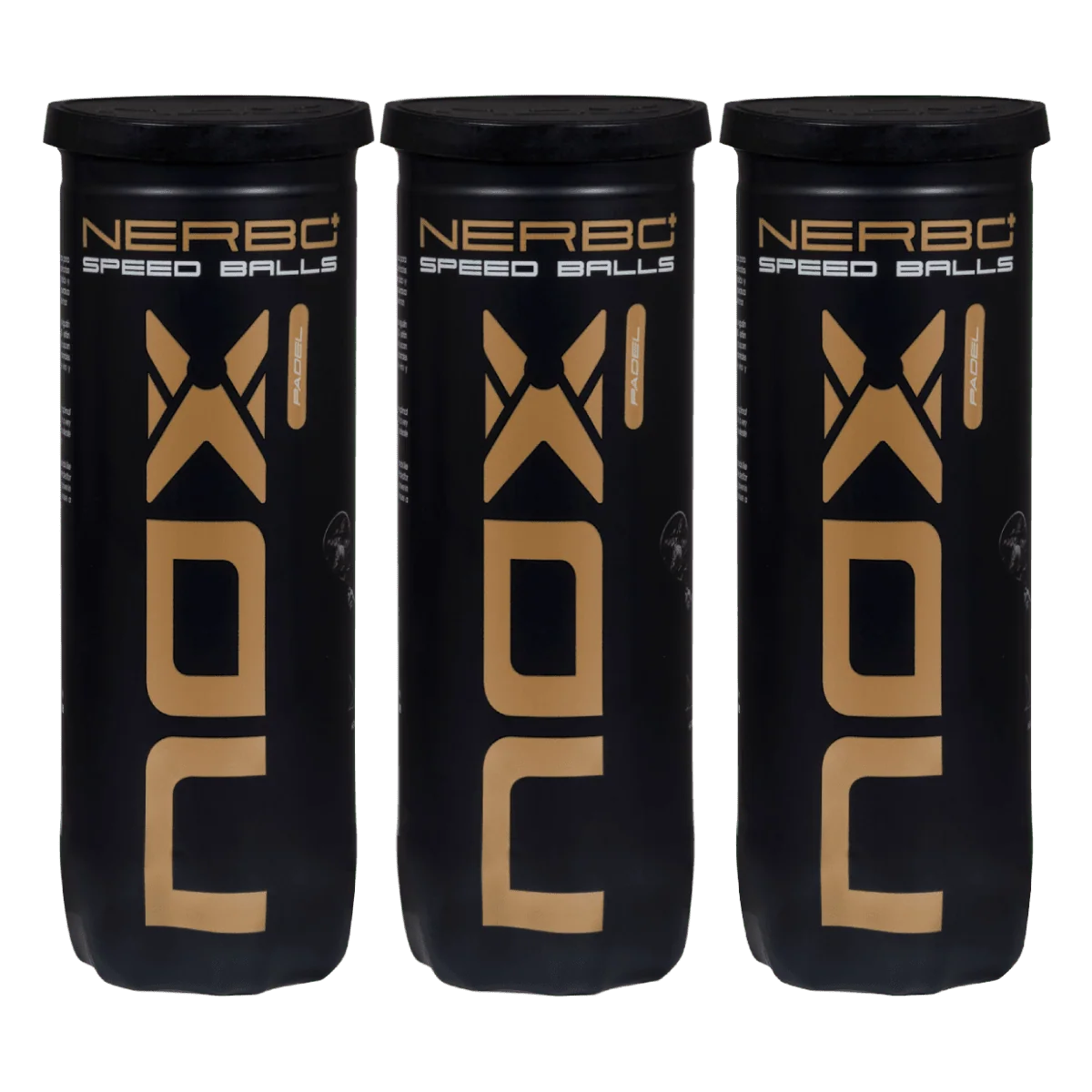 Pack 3 Botes de pelotas NERBO+ SPEED