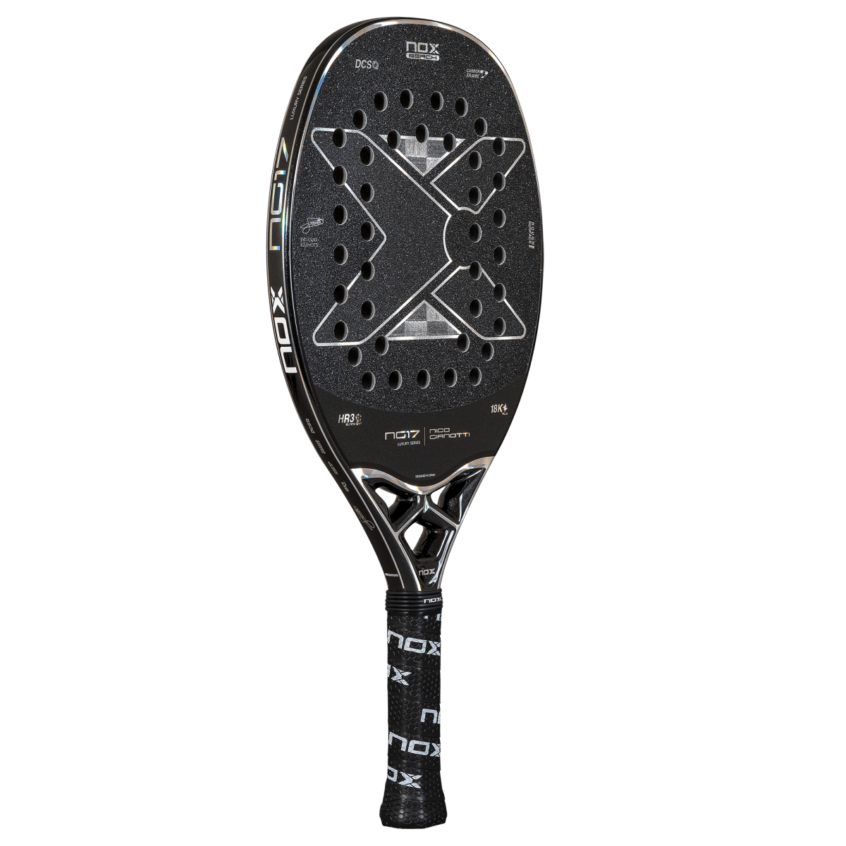 Pala beach tennis NG17 Luxury 2025. La pala de Nico Gianotti
