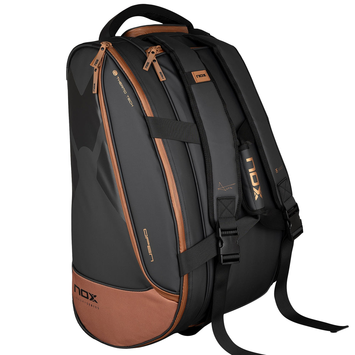 NOX Paletero Luxury Open Series Negro/Marrón