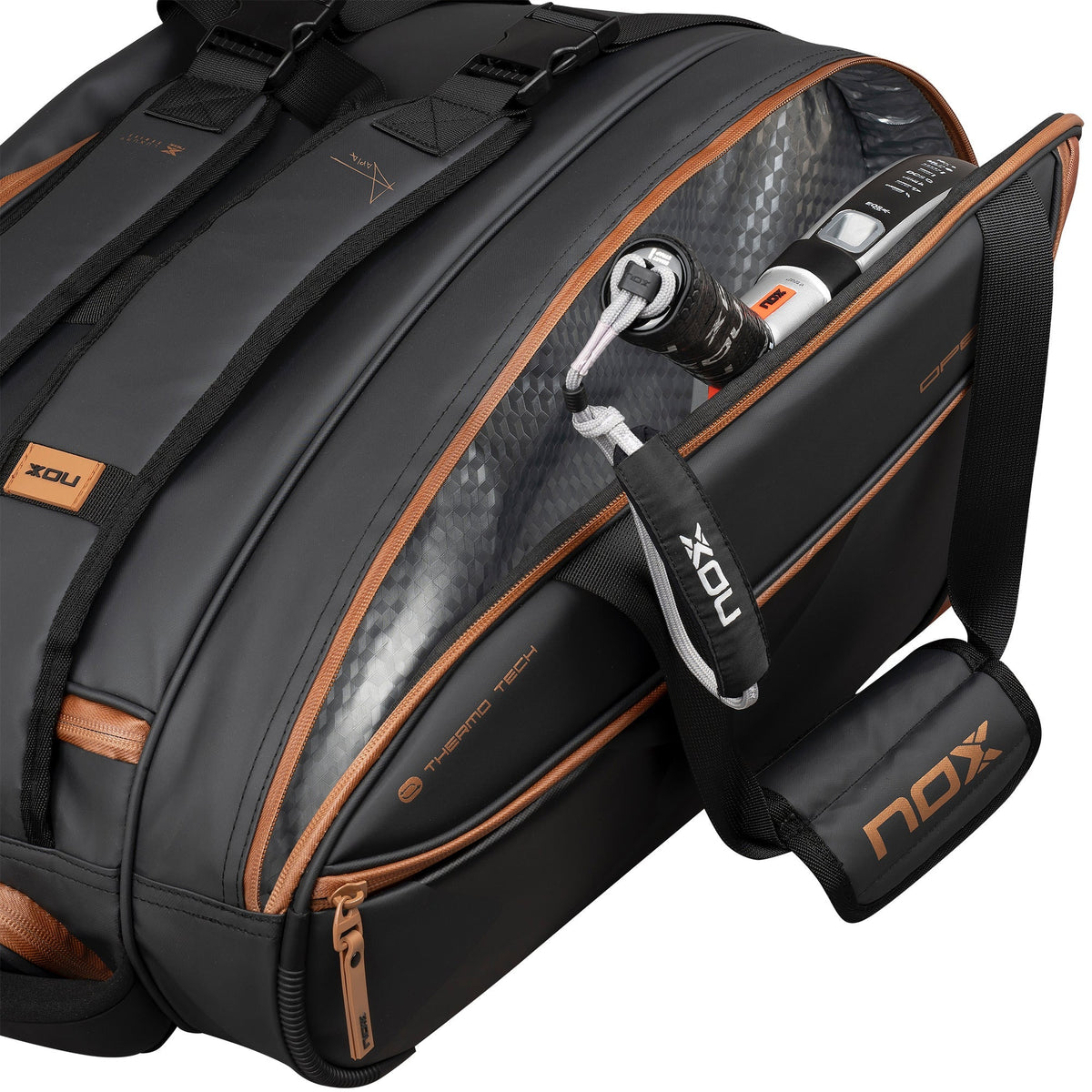 NOX Paletero Luxury Open Series Negro/Marrón