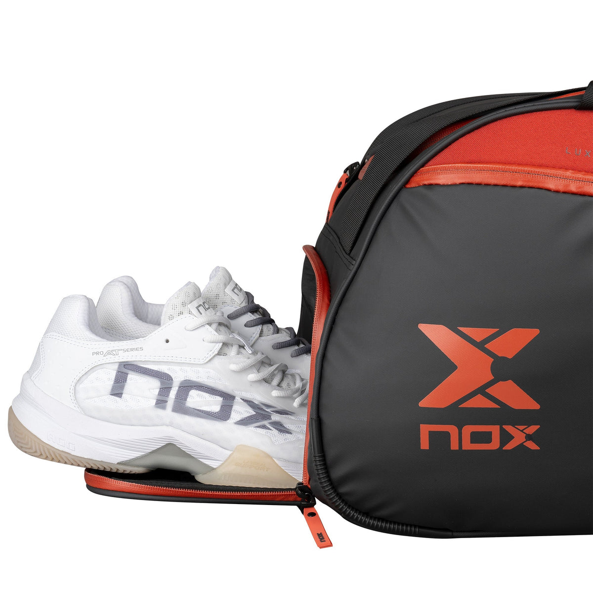 NOX Paletero Luxury Open Series Negro/Rojo