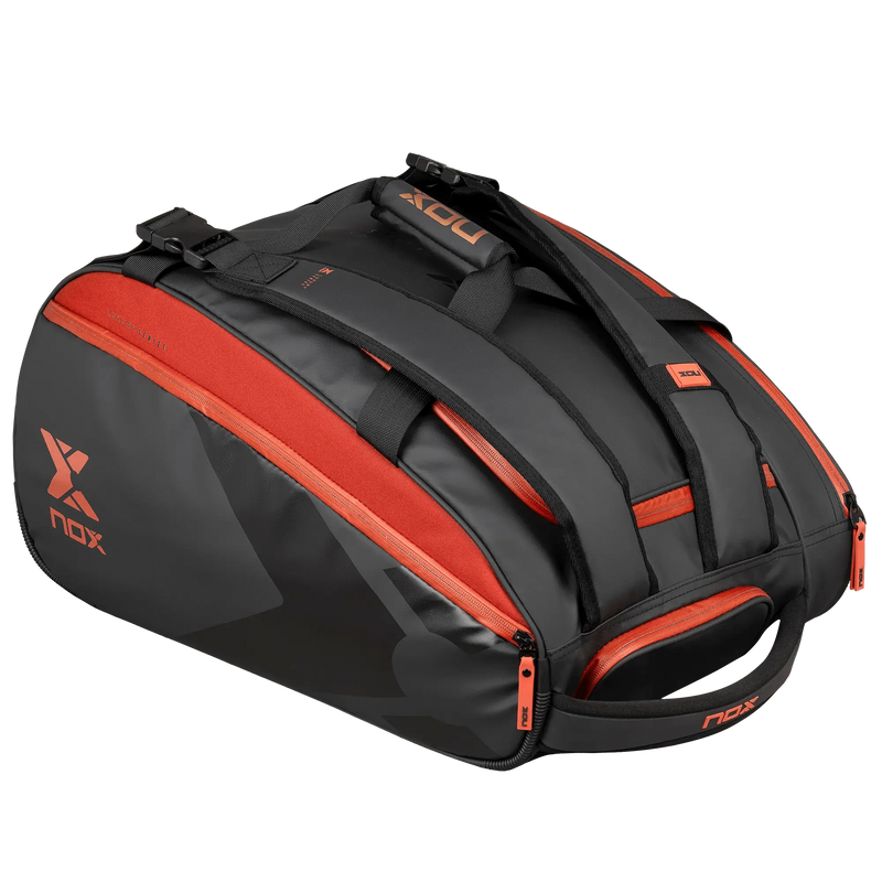 NOX Paletero Luxury Open Series Negro/Rojo