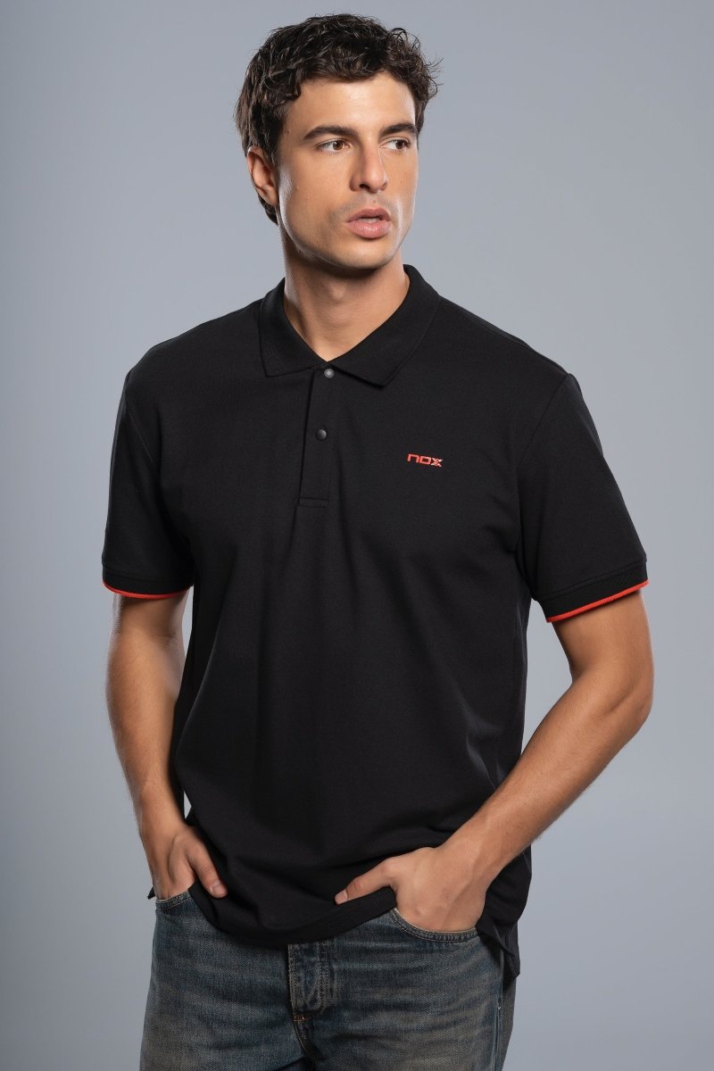 Polo CORP negro para hombre