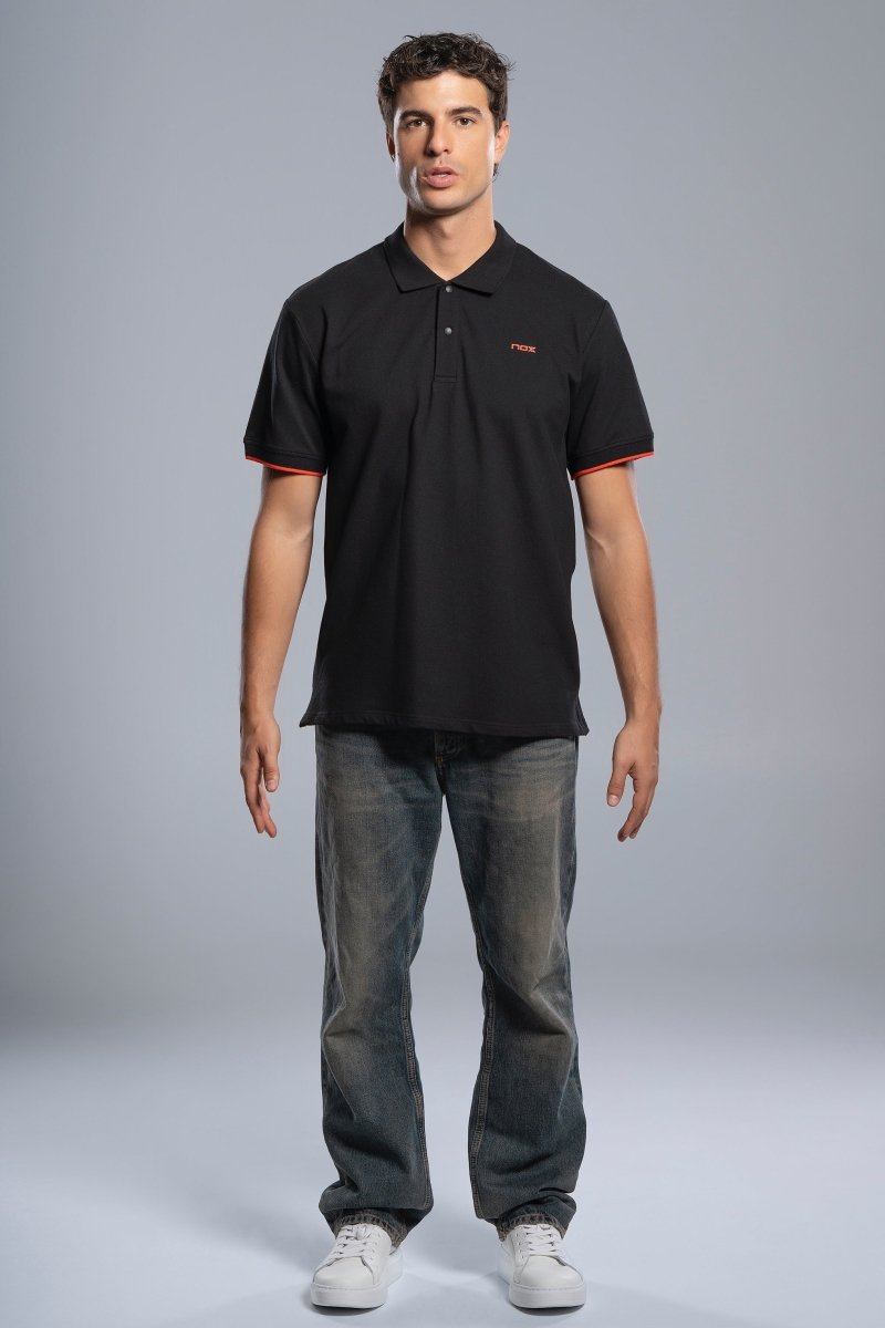 Polo CORP negro para hombre