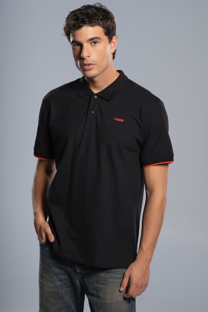 Polo CORP negro para hombre