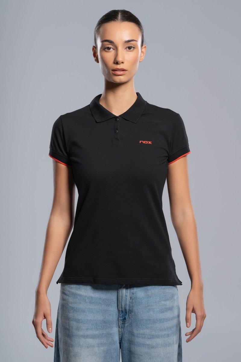 Polo CORP negro para mujer
