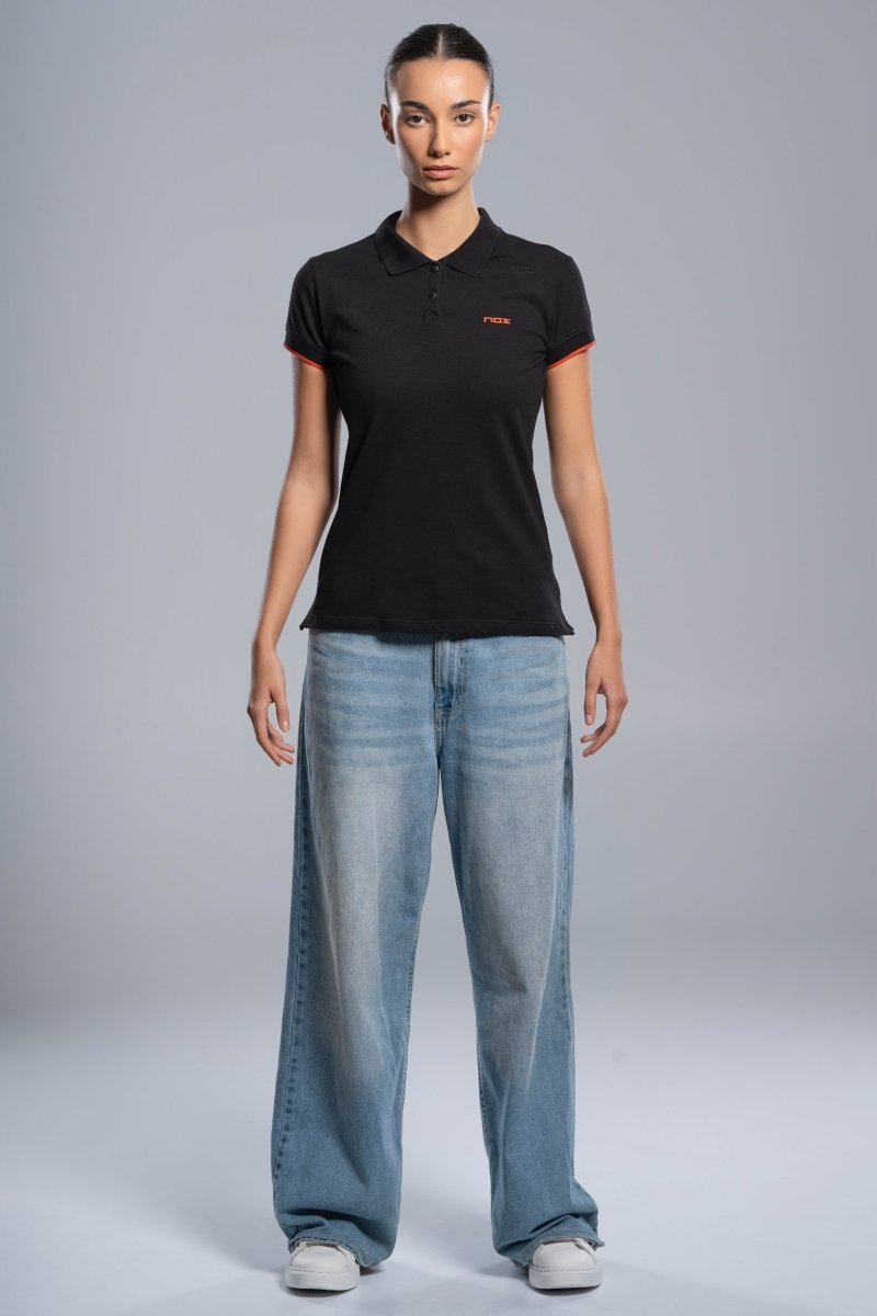 Polo CORP negro para mujer