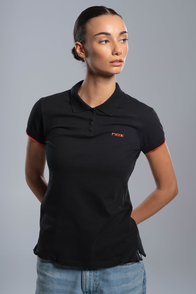 Polo CORP negro para mujer