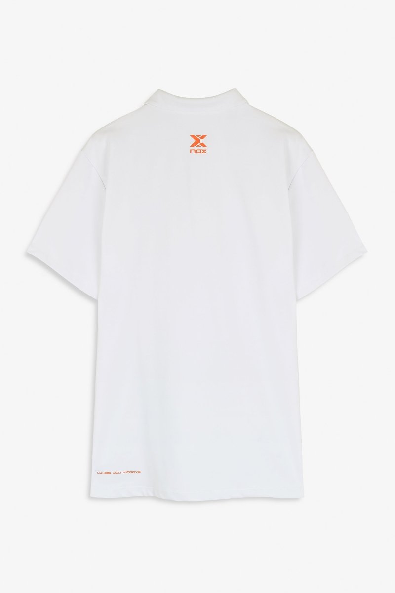 Polo deportivo hombre TEAM blanco