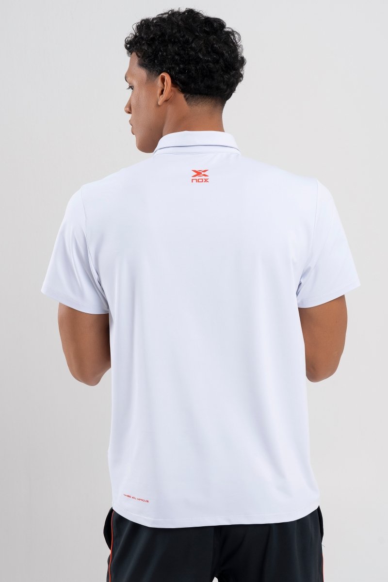 Polo deportivo hombre TEAM blanco