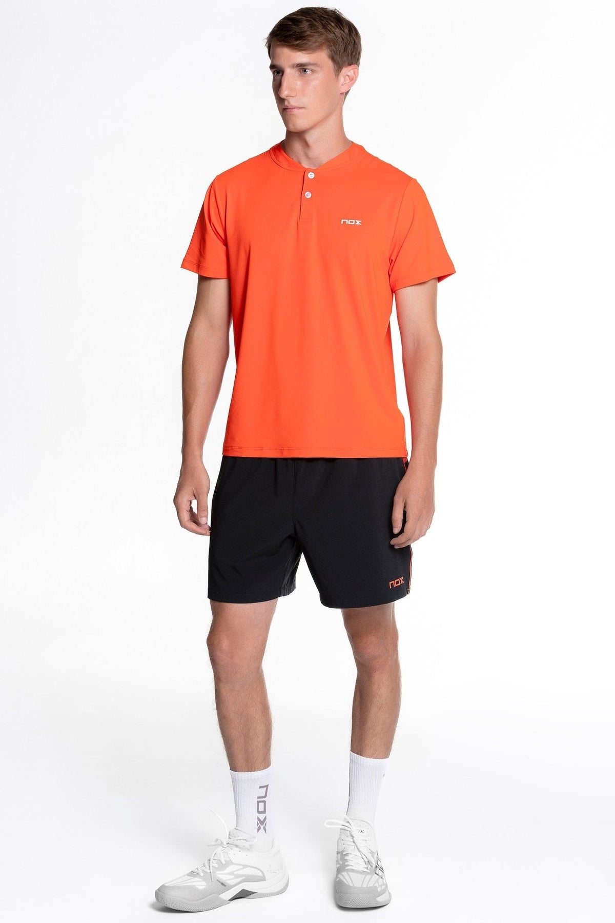 Polo deportivo hombre TEAM rojo