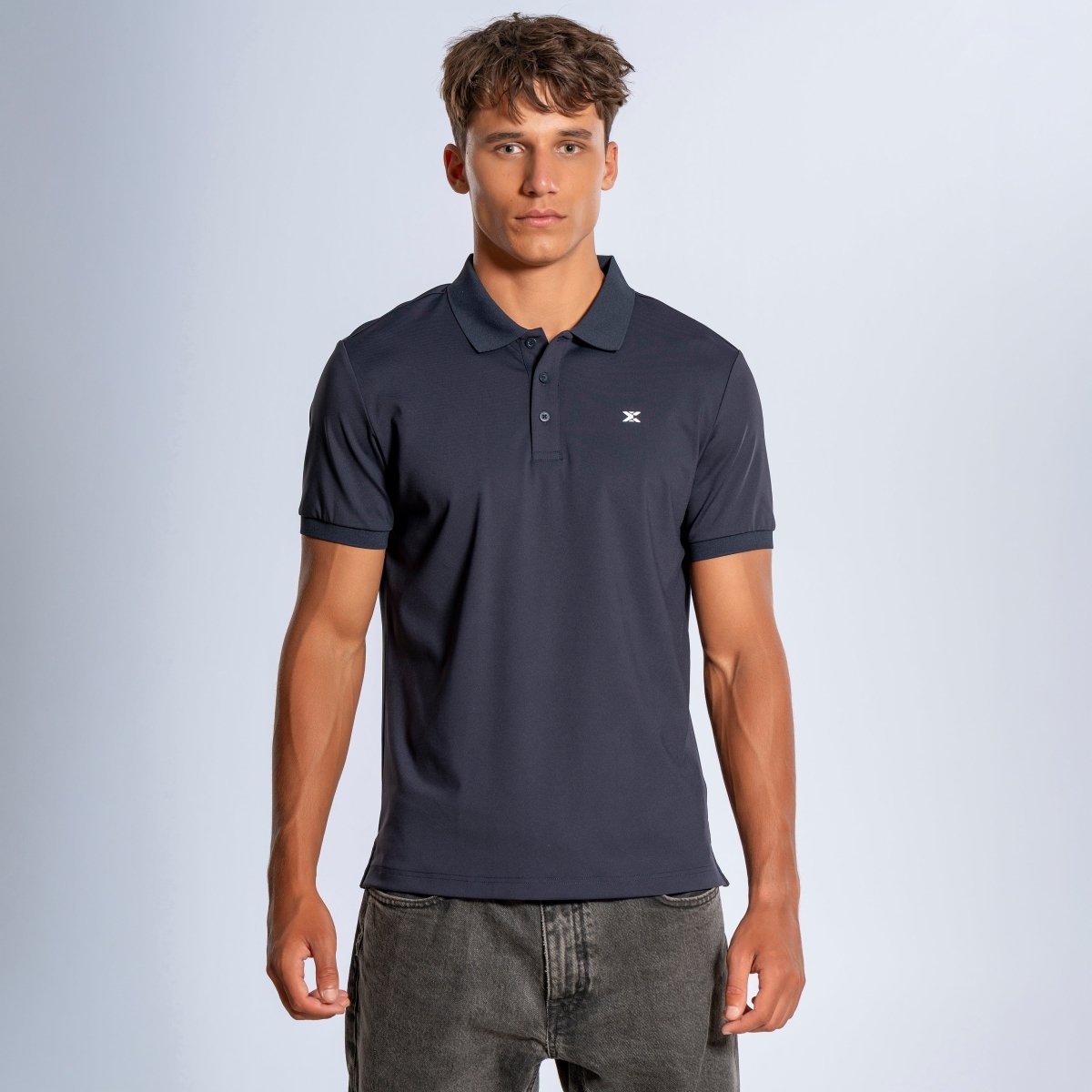 Polo Hombre CORP Navy Blue