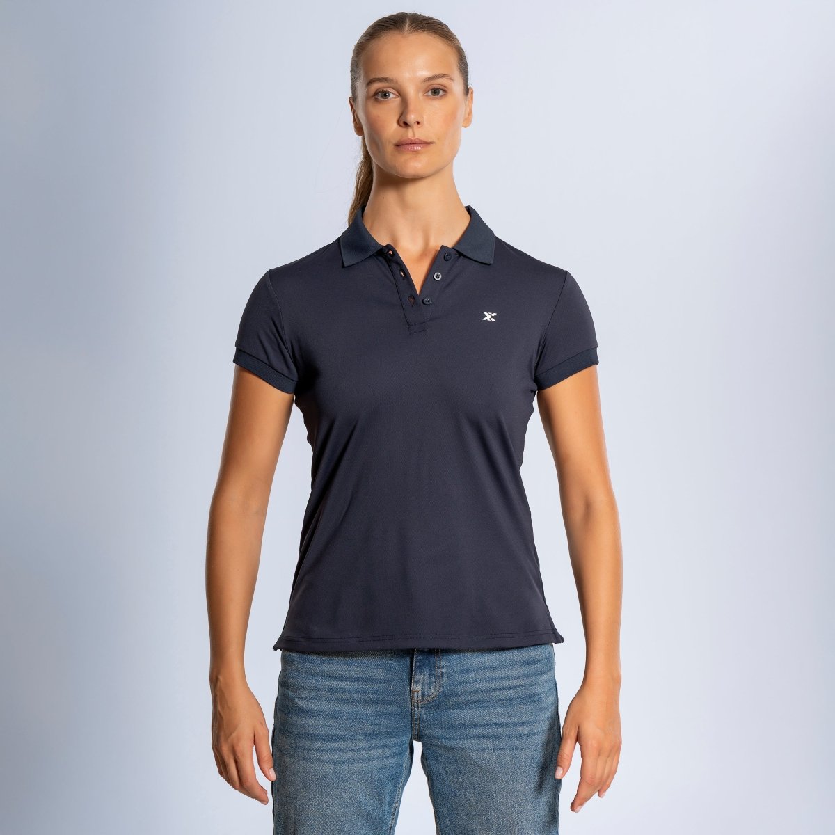 Polo Mujer CORP Navy Blue